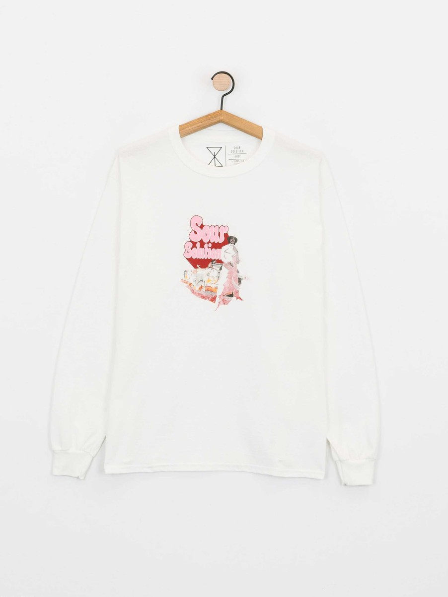 Clothing Sour Solution Longsleeves | Sour Solution Super Sour Longsleeve White