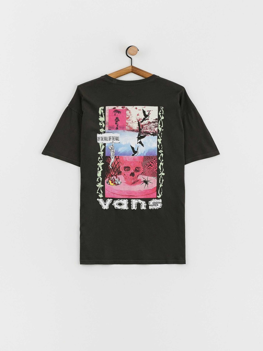 Clothing Vans T-Shirts | Vans Photo Desert Trip Vintage T-Shirt Black