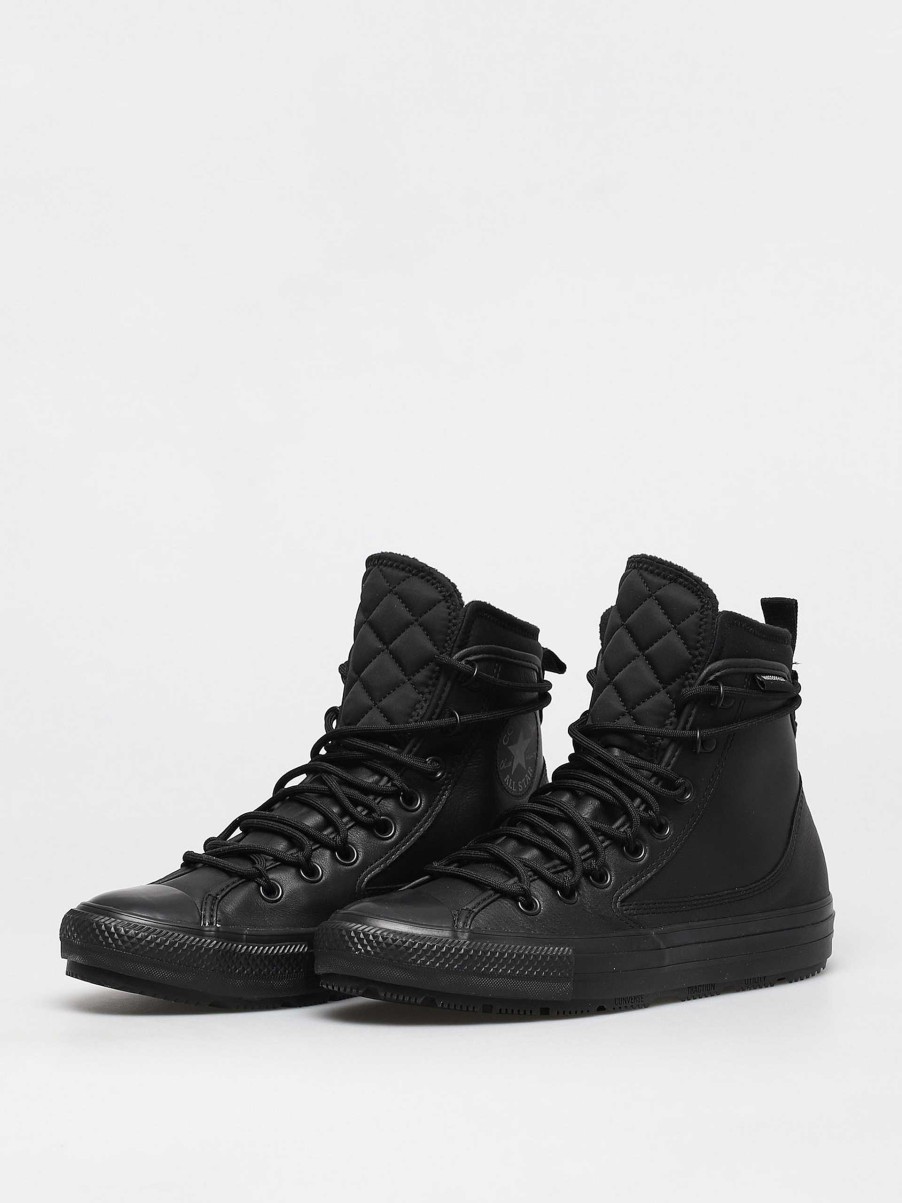 Shoe Converse High-Tops | Converse Ctas All Terrain Leather Shoes Black