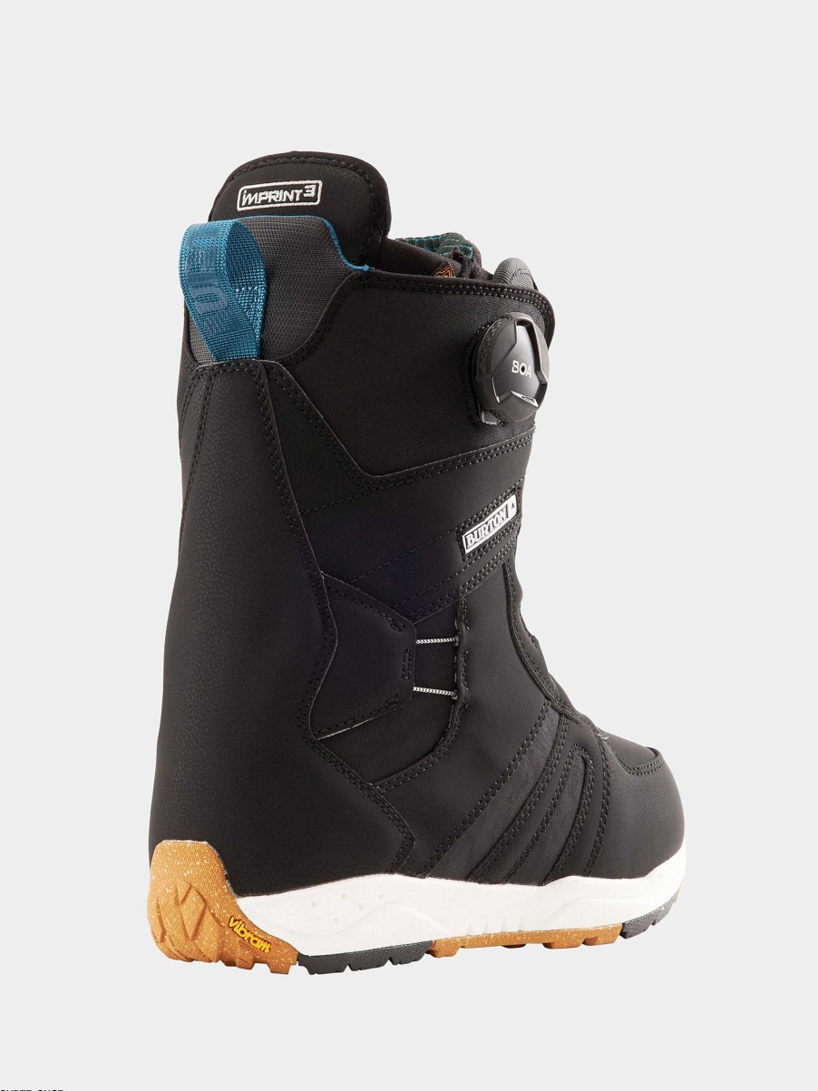 Shoe Burton Soft | Womens Burton Felix Boa Snowboard Boots Black