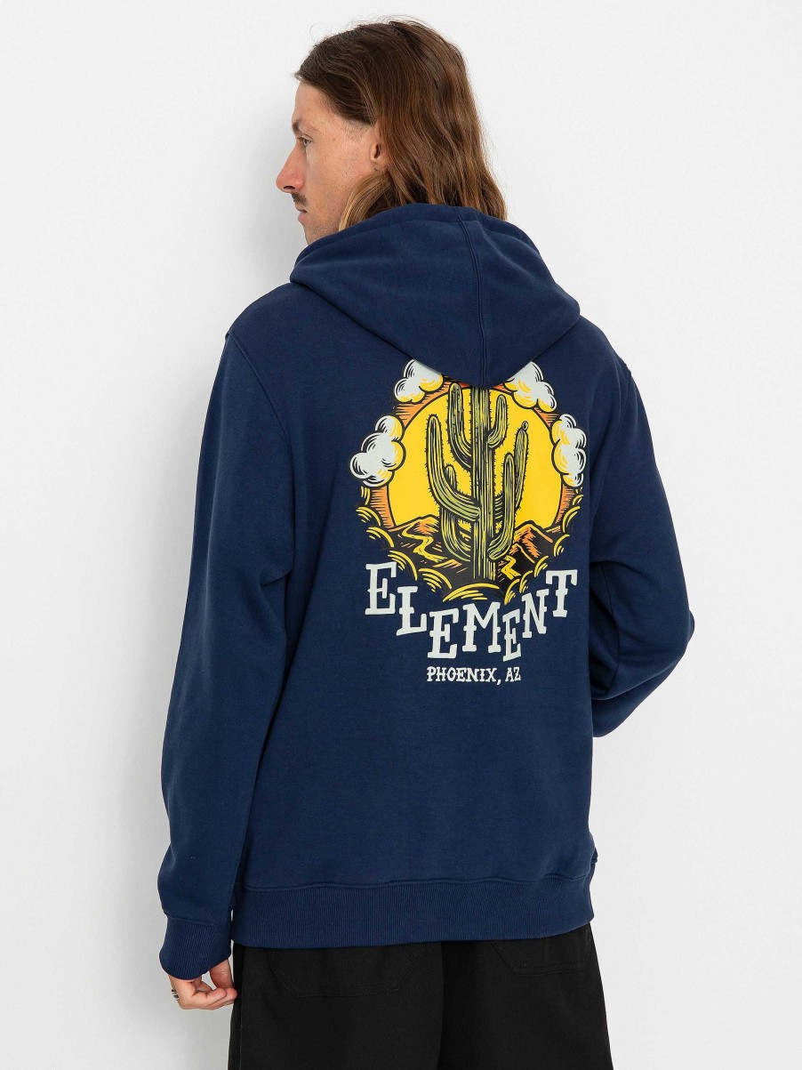 Clothing Element Sweatshirts/Hoodies | Element Cactusx Sweatshirt Navy Blue