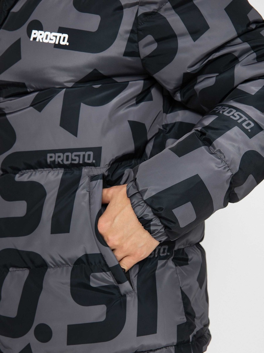 Clothing Prosto Jackets | Prosto Winter Adament Jacket Grey