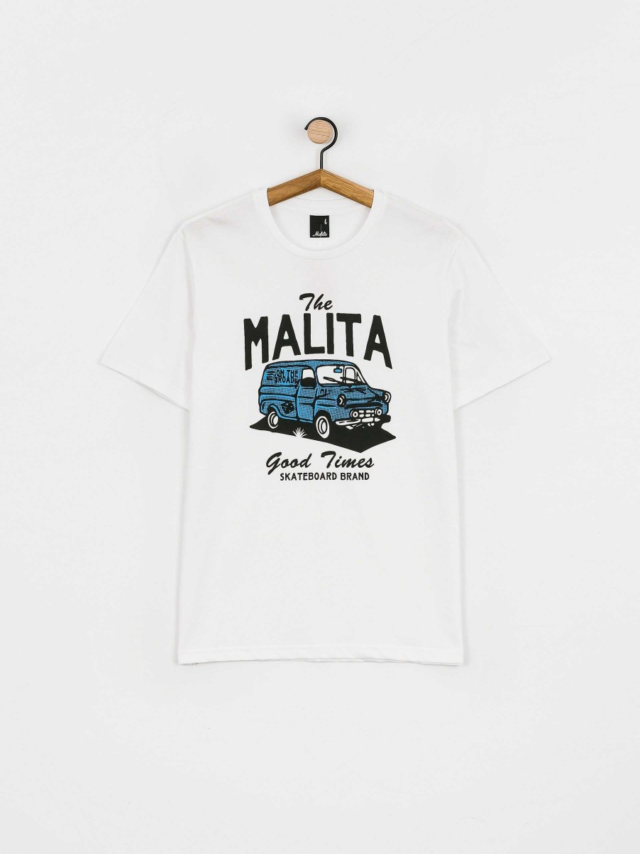 Clothing Malita T-Shirts | Malita Van T-Shirt White