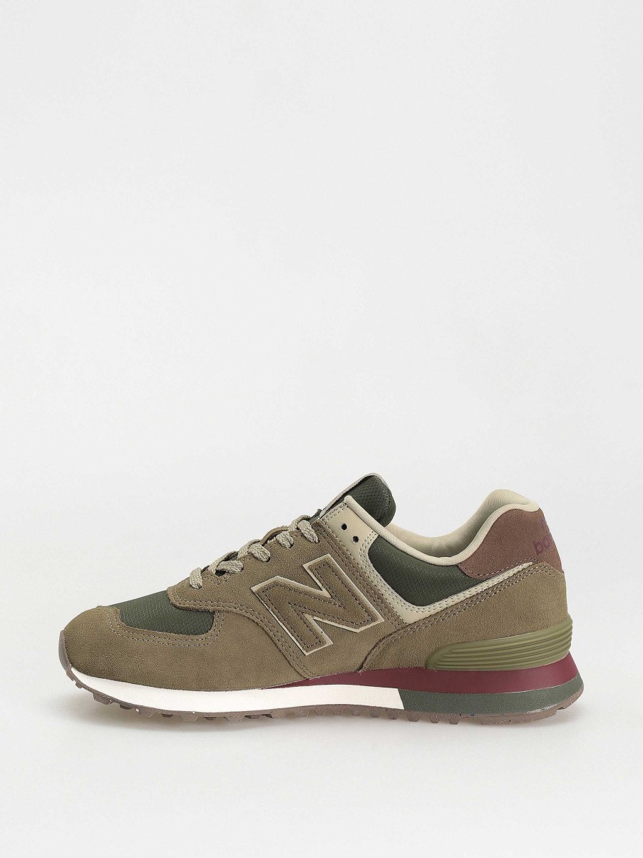 Shoe New Balance Low-Tops | New Balance 574 Shoes Green