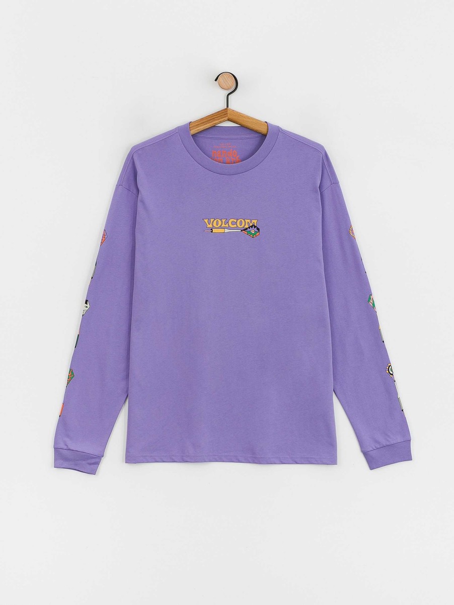 Clothing Volcom Longsleeves | Volcom Fa Nando Von Arb Longsleeve Violet