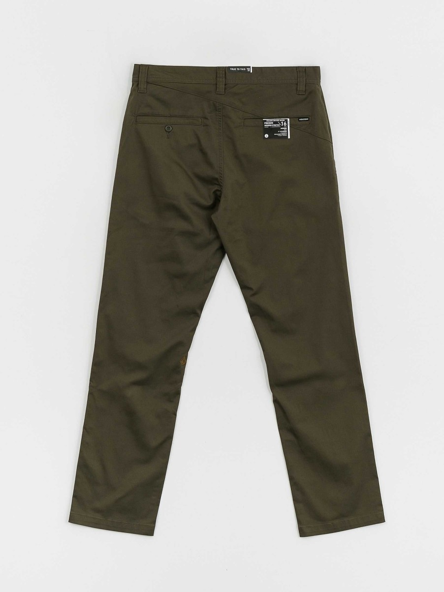 Clothing Volcom Pants | Volcom Frickin Modern Stret Pants Green