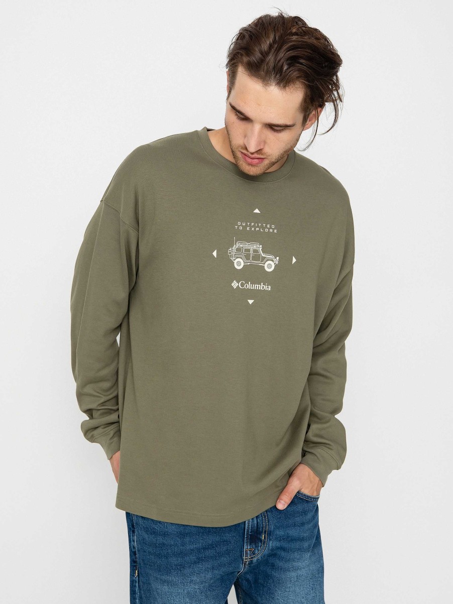 Clothing Columbia Longsleeves | Columbia Duxbery Longsleeve Green