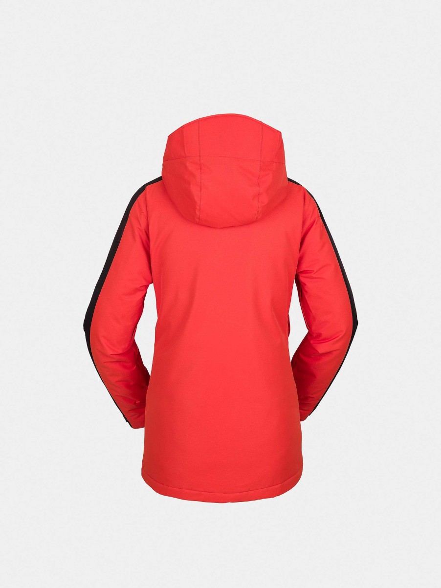 Clothing Volcom Snowboard Jackets | Womens Volcom Westland Ins Snowboard Jacket Red