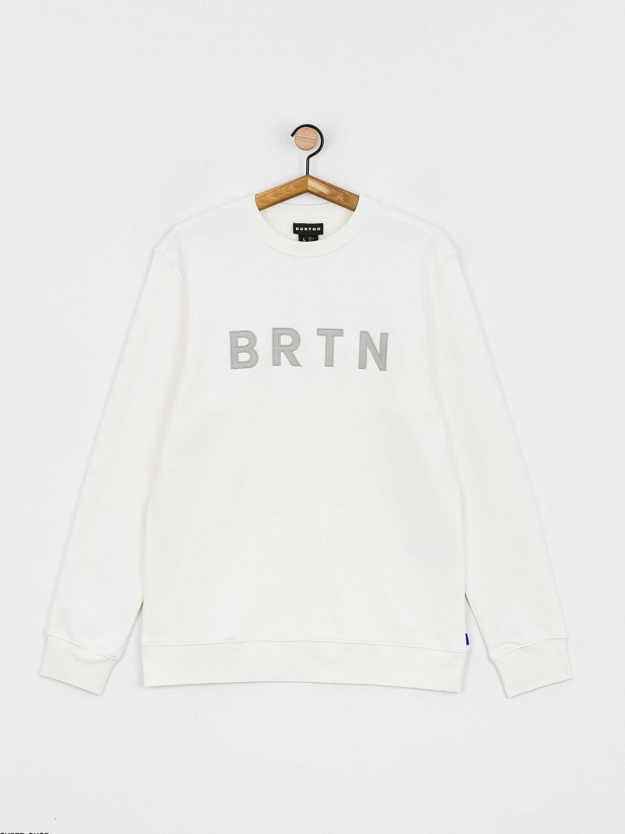 Clothing Burton Sweatshirts/Hoodies | Burton Brtn Sweatshirt White