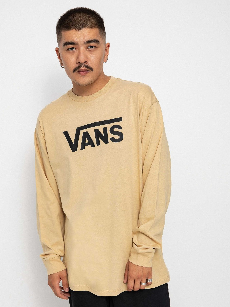 Clothing Vans Longsleeves | Vans Classic Longsleeve Beige