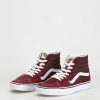 Shoe Vans High-Tops | Vans Sk8 Hi Shoes Burgundy