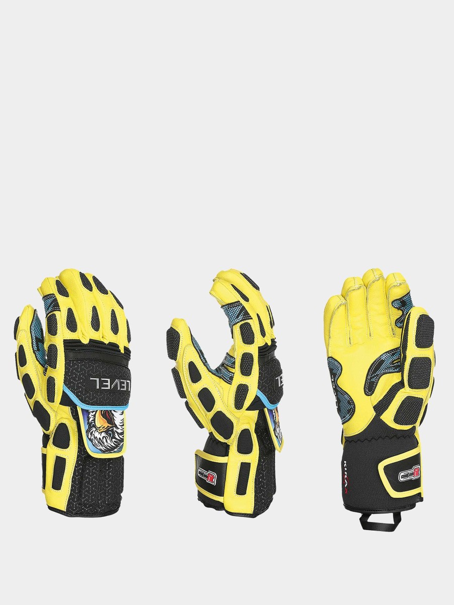 Clothing Level Snowboard Gloves | Level Worldcup Cf Gloves Yellow