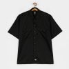 Clothing Dickies Shirts | Dickies Work Shirt Black