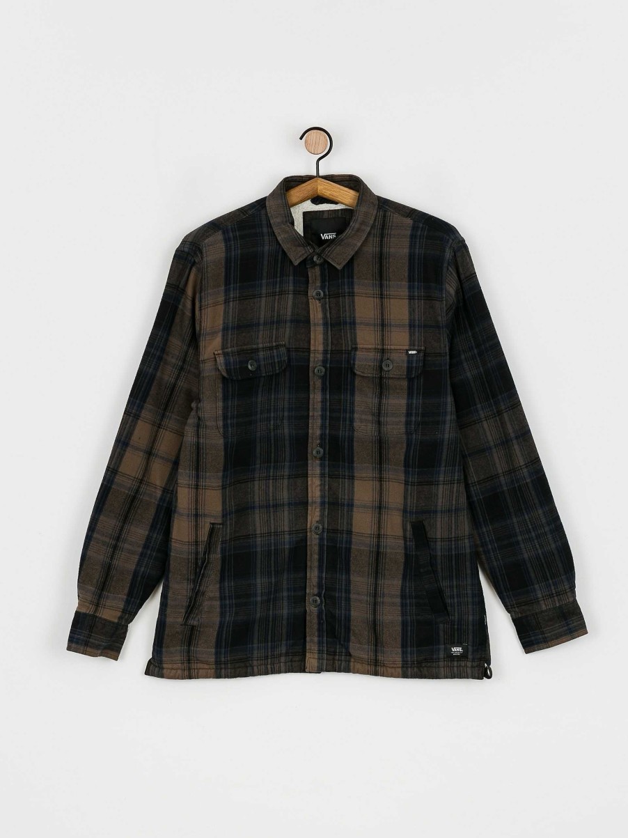 Clothing Vans Shirts | Vans Howard Shirt Black/Green