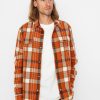 Clothing Dickies Shirts | Dickies Nimmons Shirt Brown