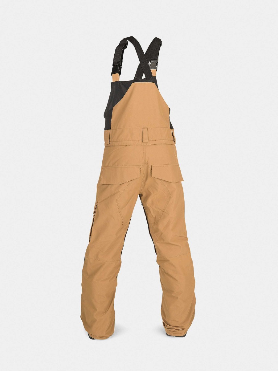 Clothing Volcom Snowboard Pants | Volcom Barkley Ins Bib Overall Jr Snowboard Pants Brown