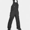 Clothing Volcom Snowboard Pants | Volcom Barkley Ins Bib Overall Jr Snowboard Pants Black