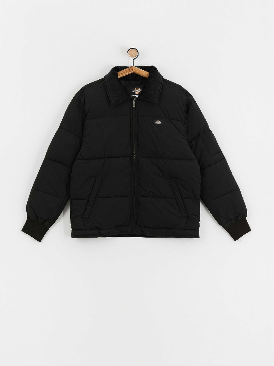 Clothing Dickies Jackets | Dickies Eisenhower Puffer Jacket Black