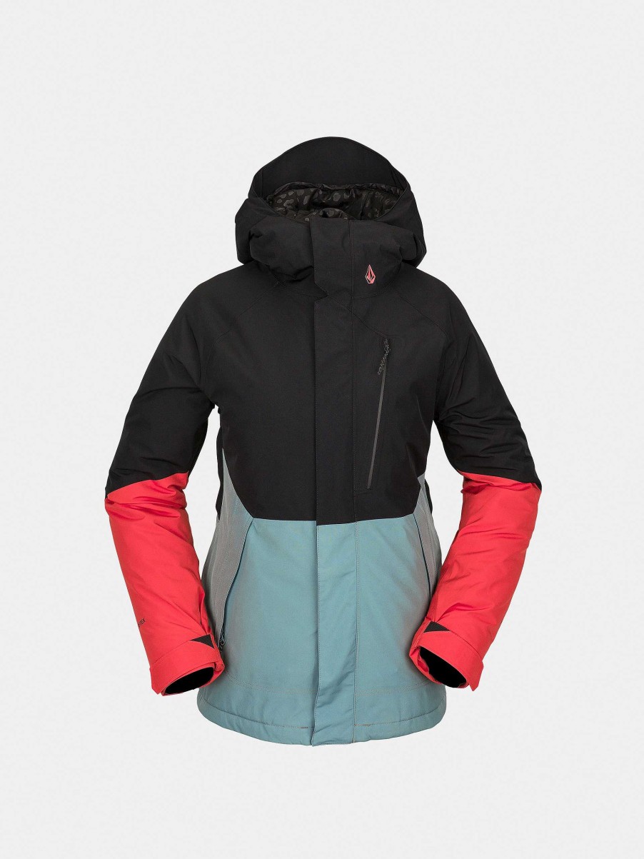 Clothing Volcom Snowboard Jackets | Womens Volcom Aris Ins Gore Snowboard Jacket Multicolor