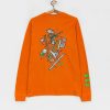 Clothing Volcom Longsleeves | Volcom Fa Todd Bratrud Longsleeve Orange