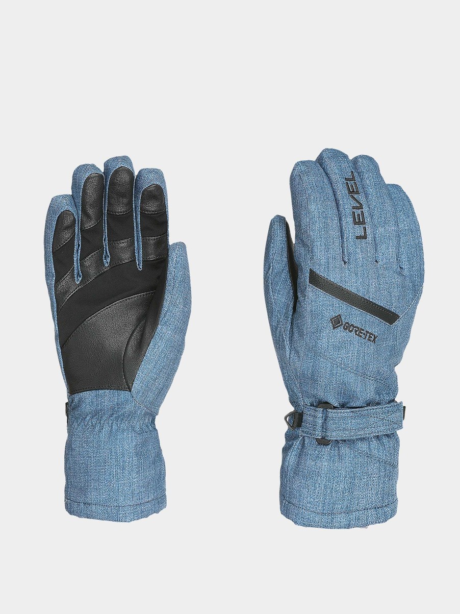 Clothing Level Snowboard Gloves | Level Evolution Gore Tex Gloves Blue