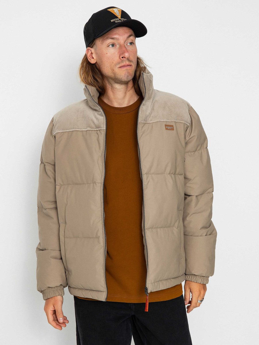 Clothing Iriedaily Jackets | Iriedaily Geocatch Puffer Jacket Brown