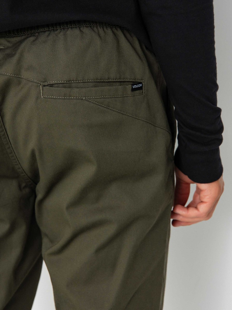 Clothing Volcom Pants | Volcom Frickin Slim Jogger Pants Green