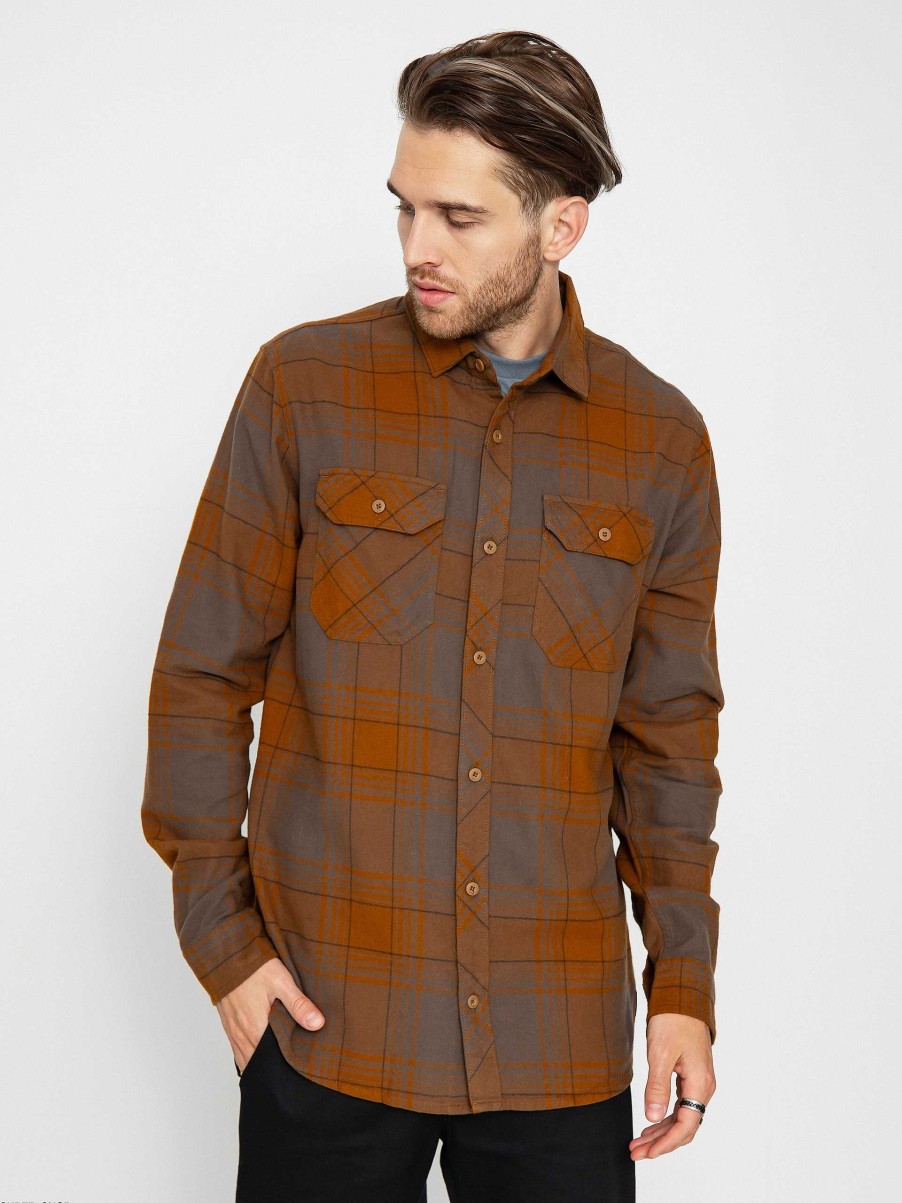 Clothing Fox Shirts | Fox Traildust Shirt Brown