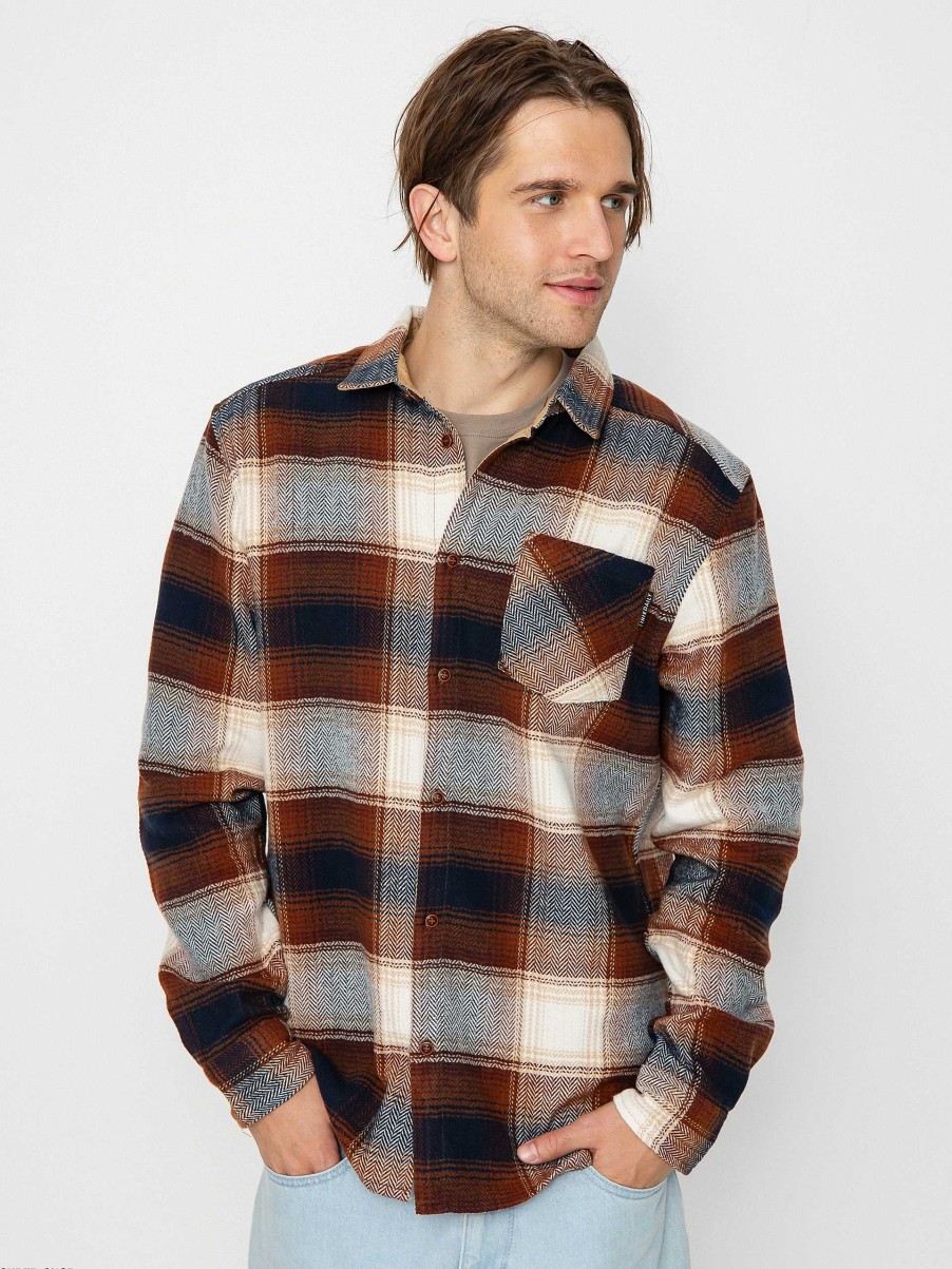 Clothing Iriedaily Shirts | Iriedaily Young Fella Shirt Brown