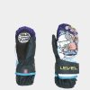 Clothing Level Snowboard Gloves | Level Animal Rec Jr Gloves Navy Blue