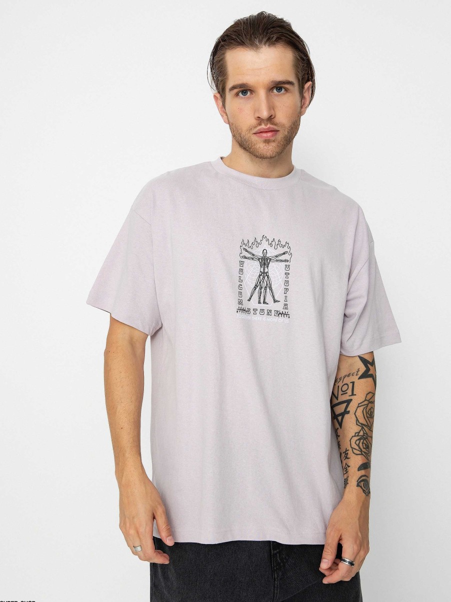 Clothing Volcom T-Shirts | Volcom Utopic Lse T-Shirt Violet