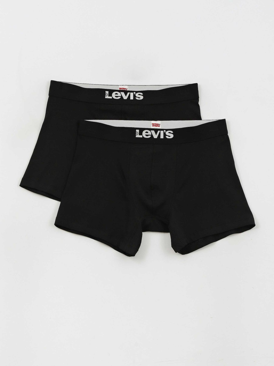 Clothing Levi's® Underwear | Levi'S® Bokserki Solid Basic Boxer Underwear Black