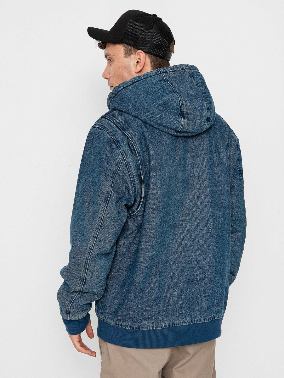 Clothing Brixton Jackets | Brixton Builders Zhd Jacket Blue