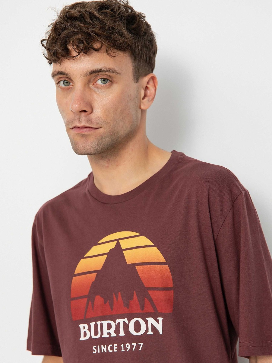 Clothing Burton T-Shirts | Burton Underhill T-Shirt Burgundy