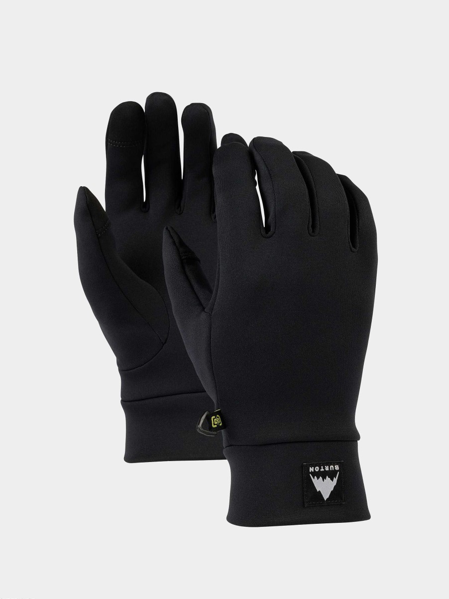 Clothing Burton Snowboard Gloves | Burton Screen Grab Liner Gloves Black