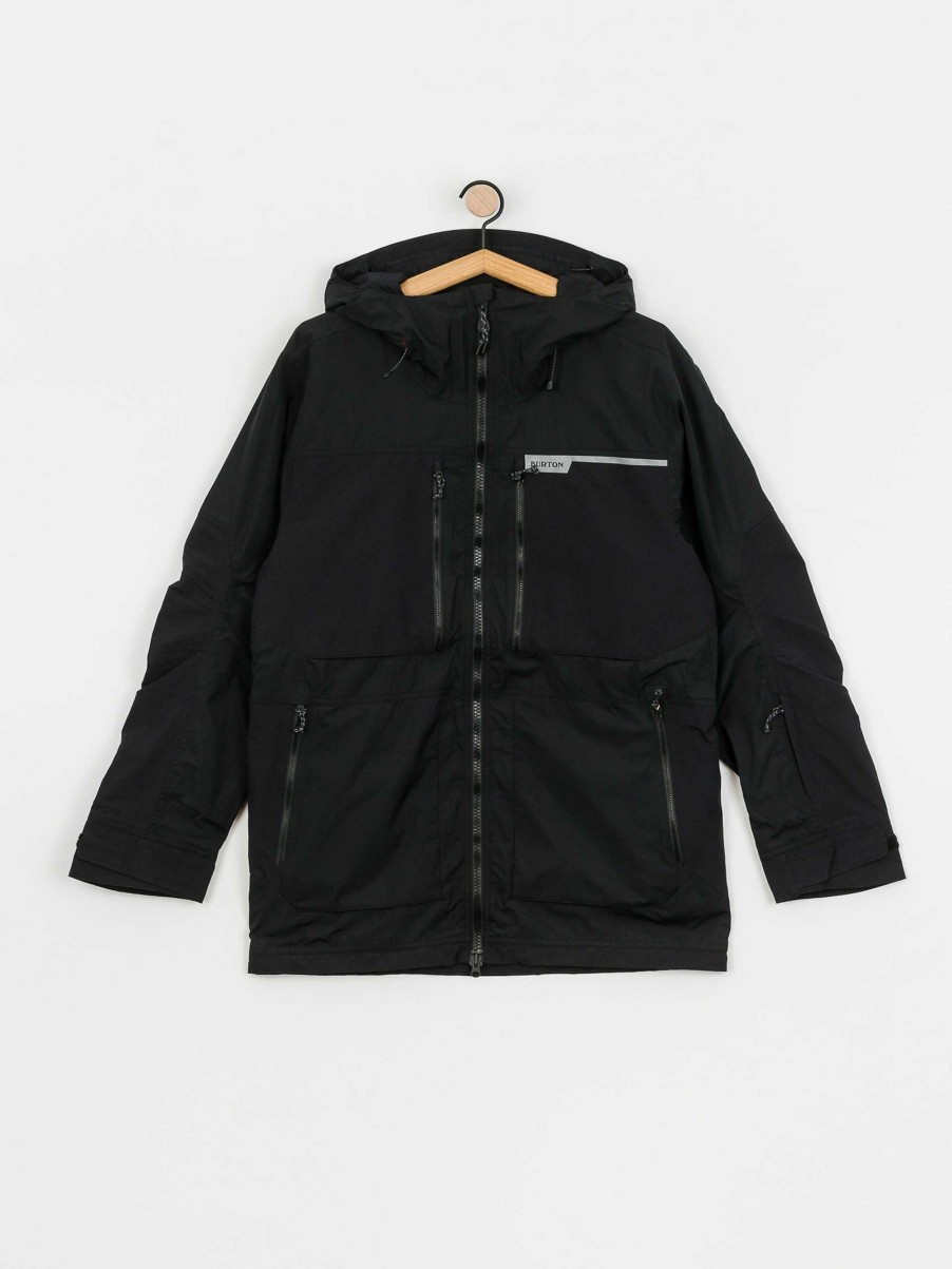 Clothing Burton Snowboard Jackets | Mens Burton Frostner Snowboard Jacket Black