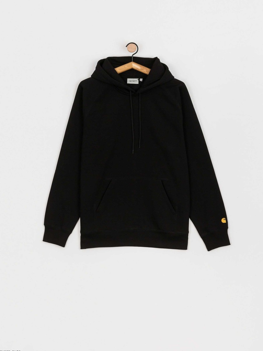 Clothing Carhartt WIP Sweatshirts/Hoodies | Carhartt Wip Chase Hd Hoodie Black