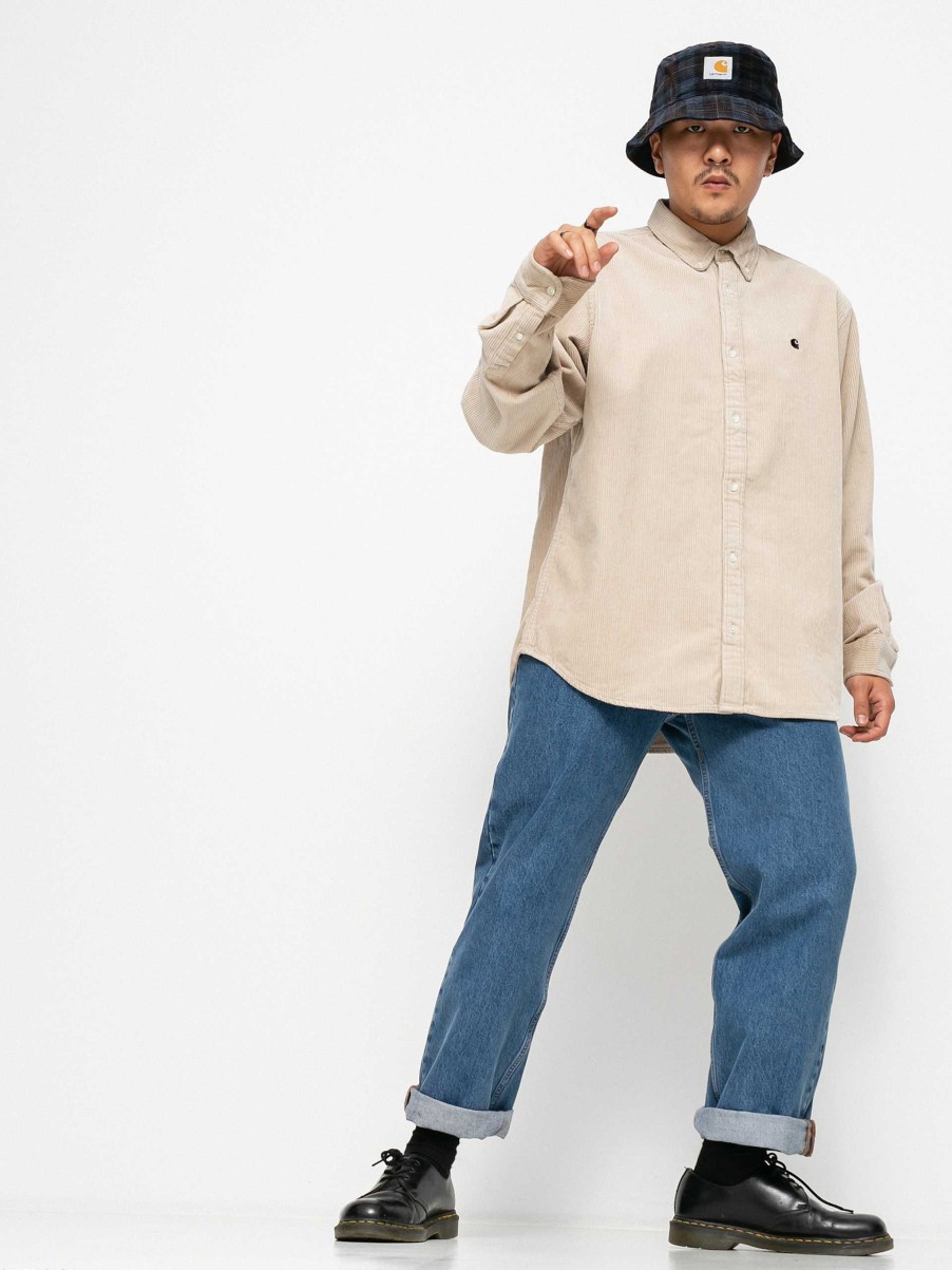 Clothing Carhartt WIP Shirts | Carhartt Wip Madison Cord Shirt Beige