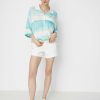 Clothing Volcom Shirts | Volcom Stay Stripes Shirt Wmn Blue