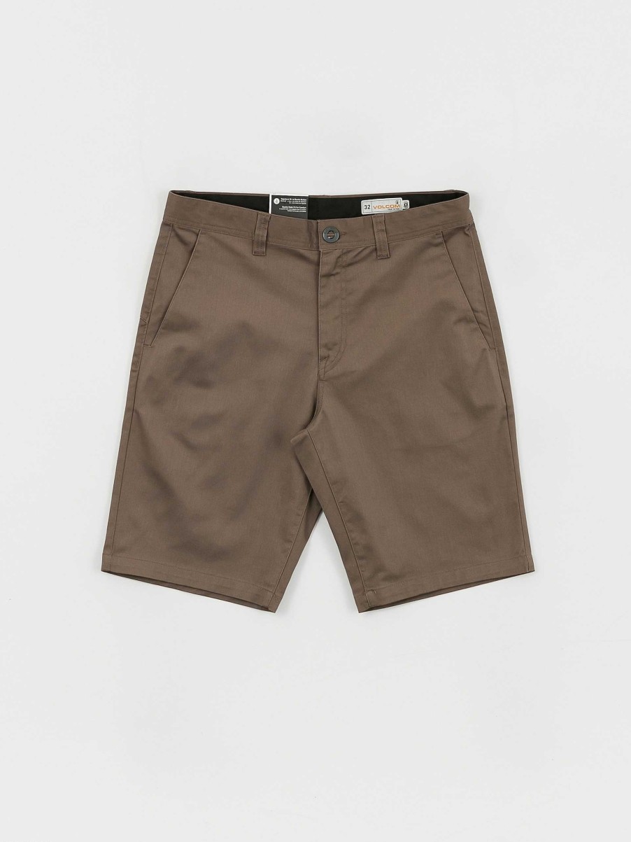 Clothing Volcom Shorts | Volcom Frckn Mdn Strch 21 Shorts Brown