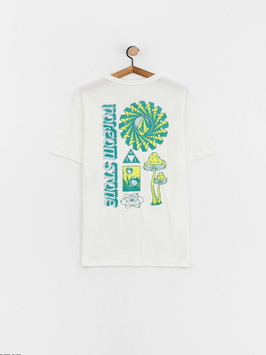 Clothing Volcom T-Shirts | Volcom Fty Molchat T-Shirt White