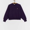 Clothing Carhartt WIP Sweatshirts/Hoodies | Carhartt Wip American Script Sweatshirt Wmn Violet