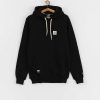 Clothing MassDnm Sweatshirts/Hoodies | Massdnm Patch Hd Hoodie Black