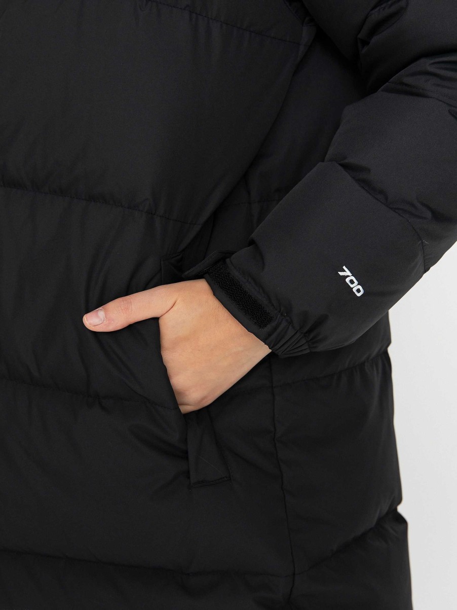 Clothing The North Face Jackets | The North Face Nuptse Parka Jacket Wmn Black