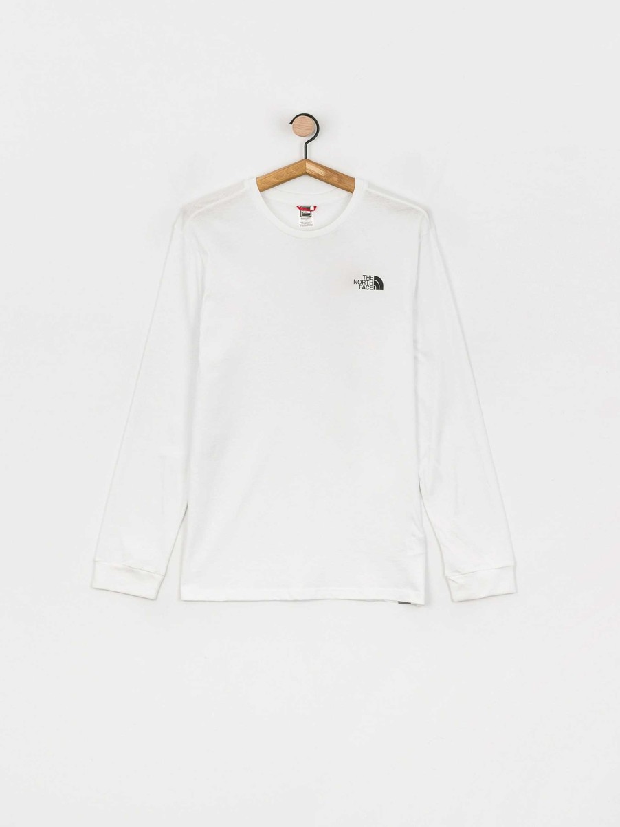 Clothing The North Face Longsleeves | The North Face Simple Dome Longsleeve White