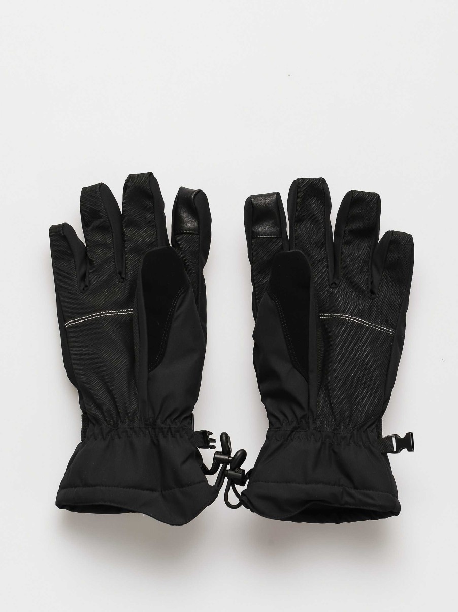 Clothing Quiksilver Snowboard Gloves | Quiksilver Mission Gloves Black