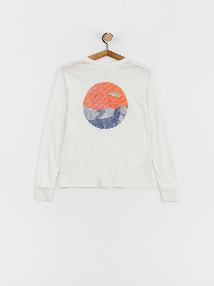 Clothing Burton Longsleeves | Burton Storyboard 24 Longsleeve Wmn White