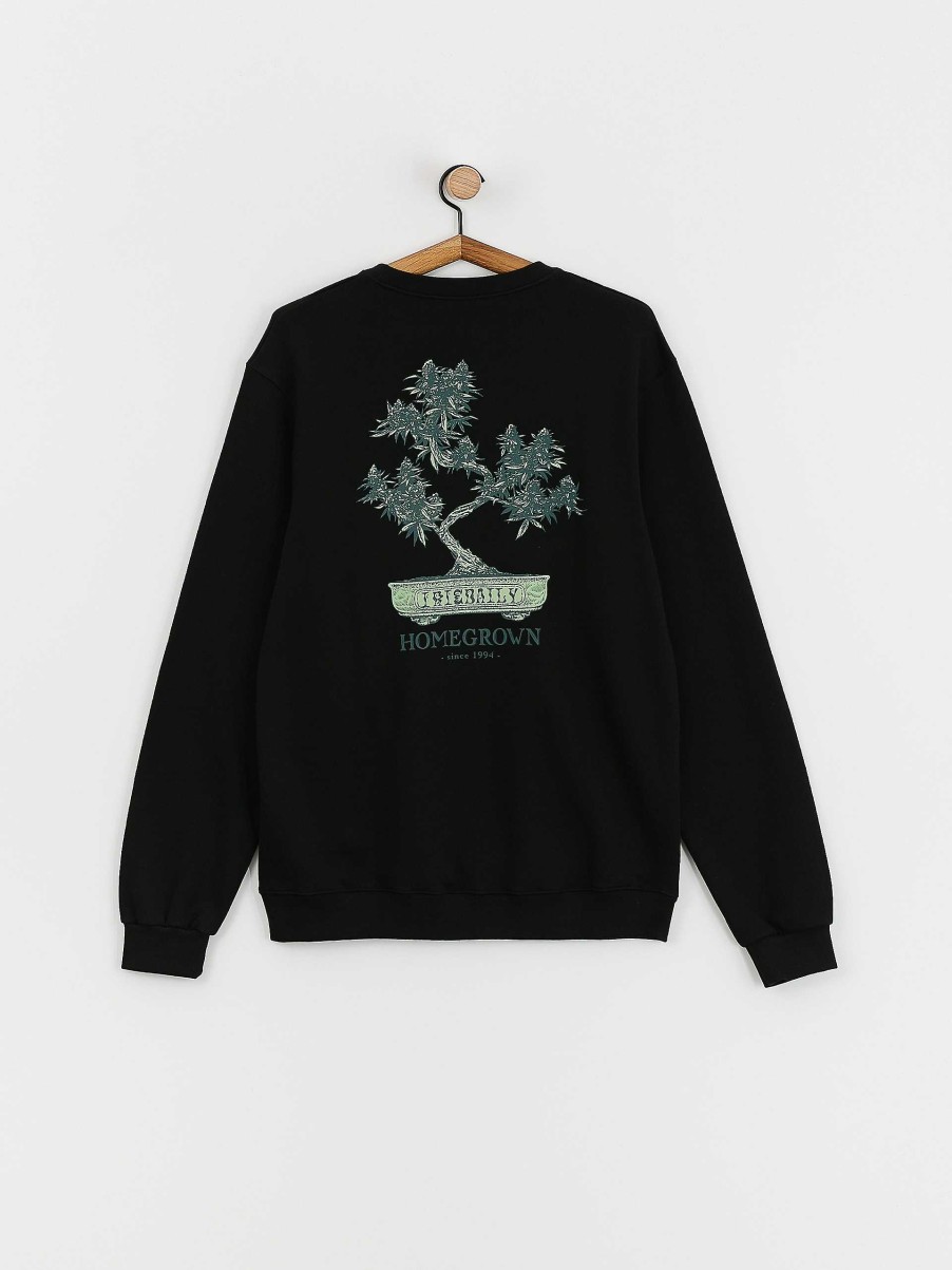 Clothing Iriedaily Sweatshirts/Hoodies | Iriedaily Bonsigh Sweatshirt Black