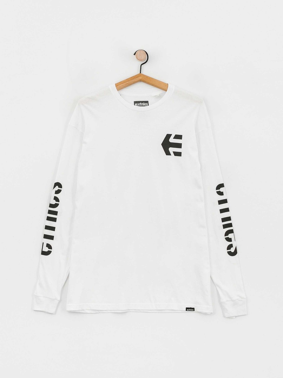 Clothing Etnies Longsleeves | Etnies Icon Longsleeve White