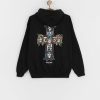 Clothing Primitive Sweatshirts/Hoodies | Primitive X Guns N' Roses Cross Hd Hoodie Black